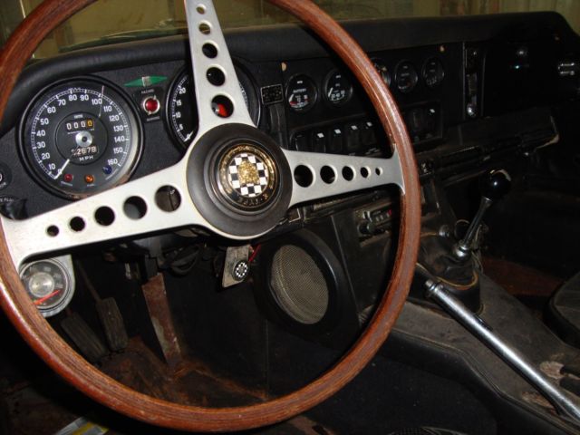 1969 Willow Green Jaguar E-Type Coupe