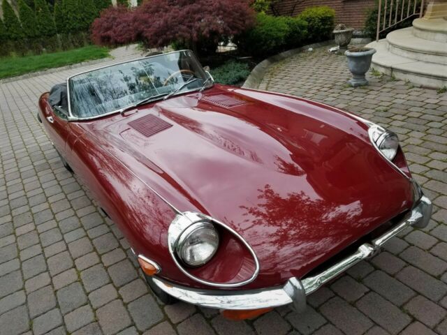 1969 Regency Red Jaguar E-Type Roadster