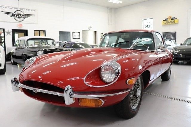 1969 Red Jaguar XK-E --