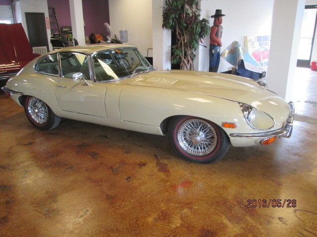1969 Red Jaguar E-Type Coupe