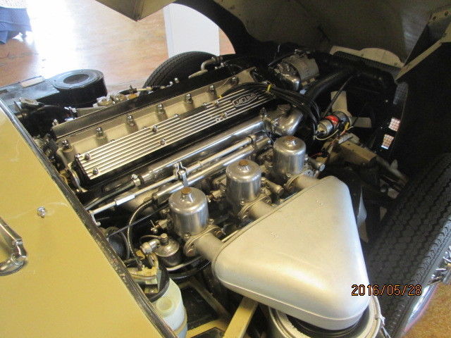 1969 Red Jaguar E-Type Coupe