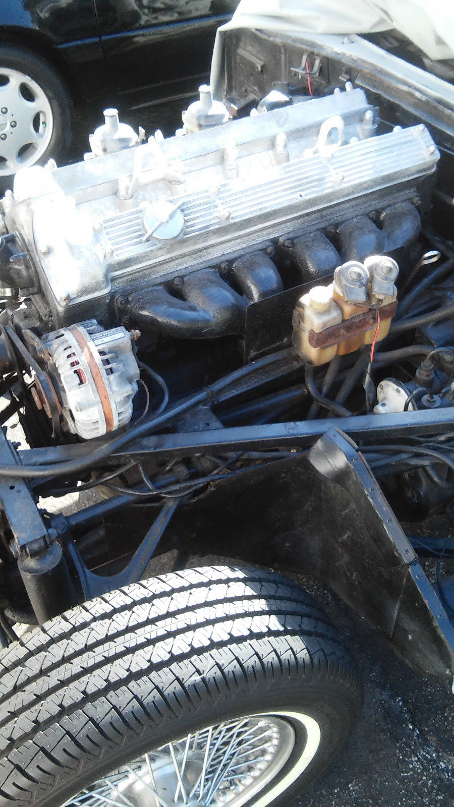 1969 Gray Jaguar E-Type Coupe