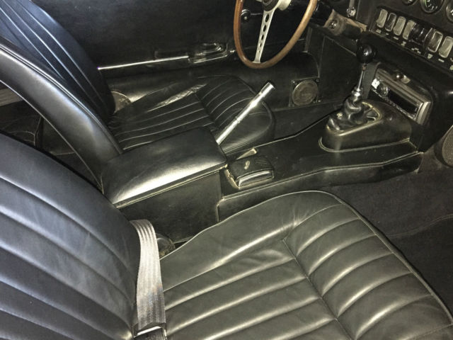 1969 Yellow Jaguar E-Type Coupe