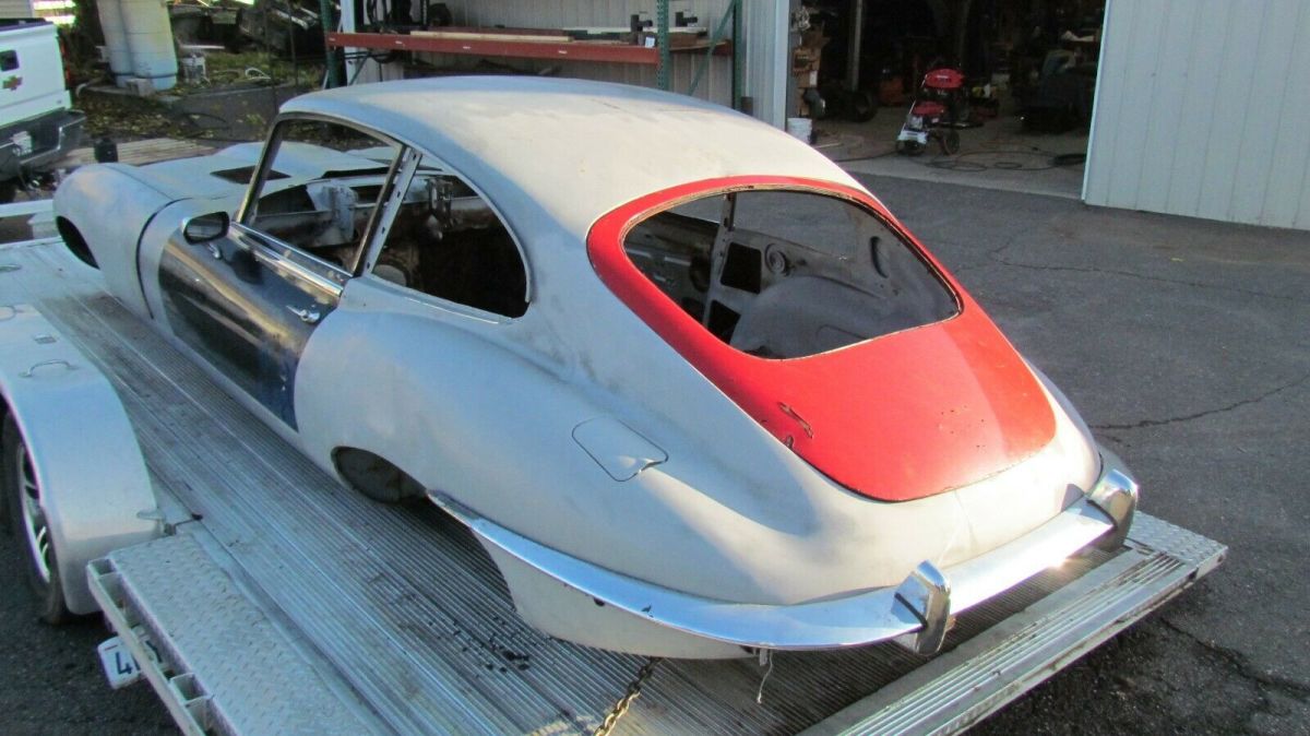 1969 Red Jaguar E-Type Coupe