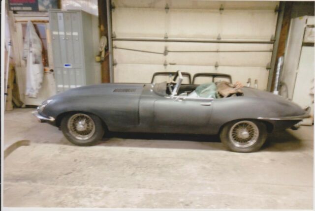 1969 Gray Jaguar XKE Roadster