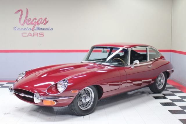 1969 Red Jaguar XKE 2+2 --