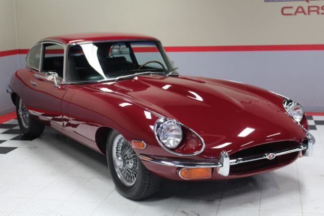 1969 Red Jaguar XKE 2+2 --