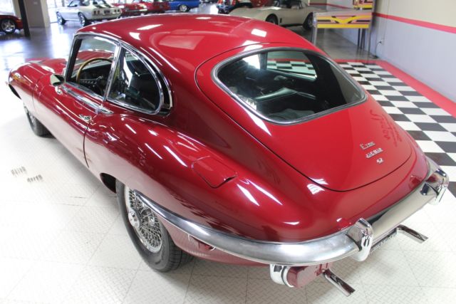 1969 Red Jaguar XKE 2+2 --