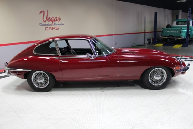 1969 Red Jaguar XKE 2+2 --