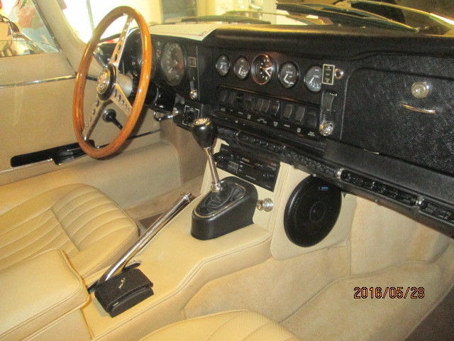 1969 Red Jaguar E-Type Coupe