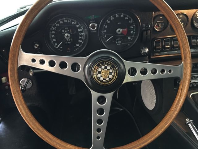 1969 Old English White Jaguar E-Type Coupe