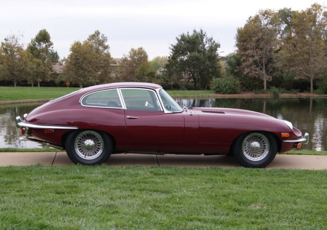 1969 Old English White Jaguar E-Type Coupe