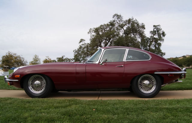 1969 Old English White Jaguar E-Type Coupe