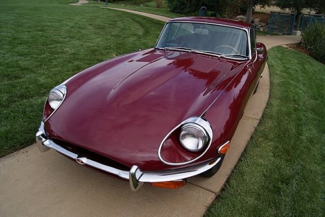 1969 Old English White Jaguar E-Type Coupe