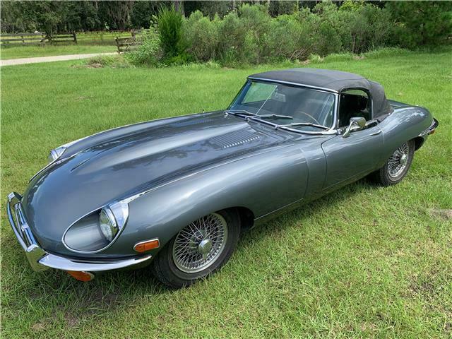 1969 Gray Jaguar XK Roadster