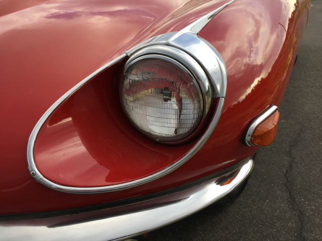 1969 Red Jaguar E-Type Coupe