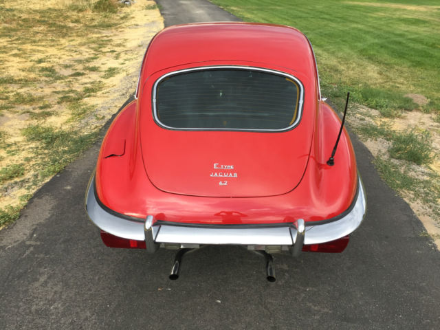 1969 Red Jaguar E-Type Coupe