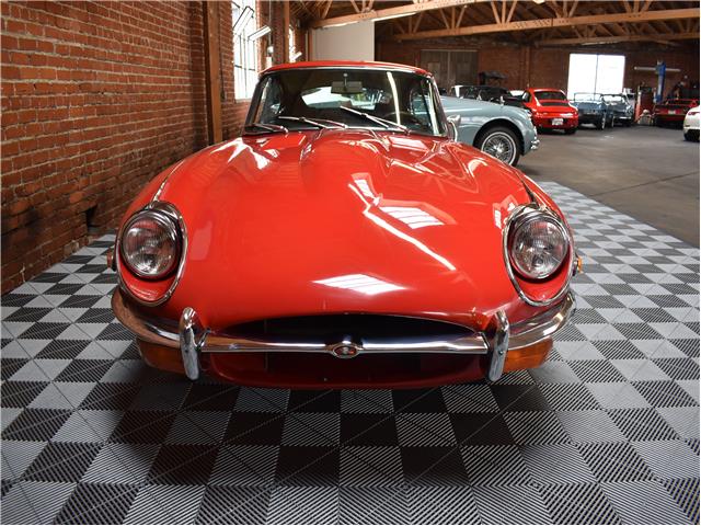 1969 Red Jaguar XK Coupe