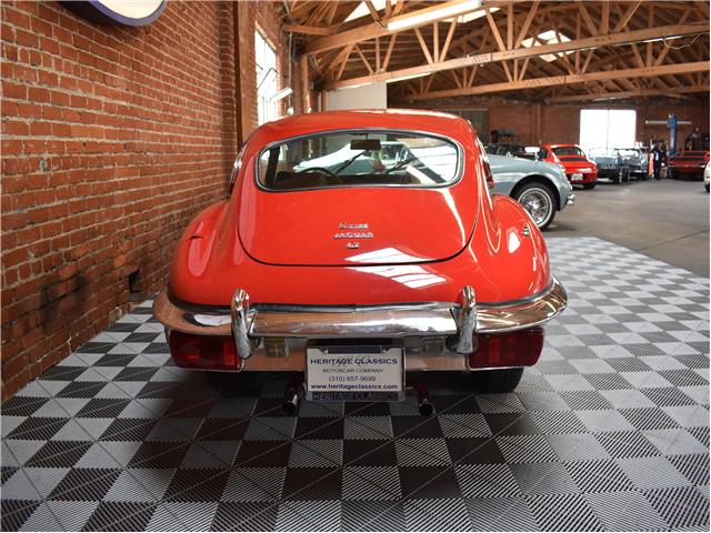 1969 Red Jaguar XK Coupe