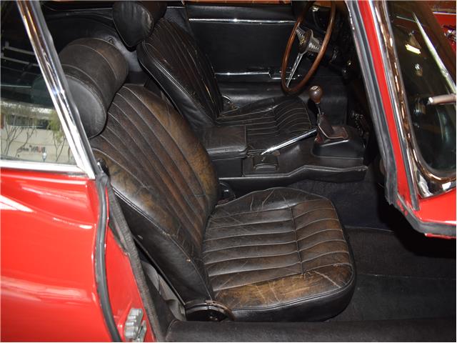 1969 Red Jaguar XK Coupe