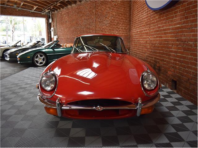 1969 Red Jaguar XK Coupe
