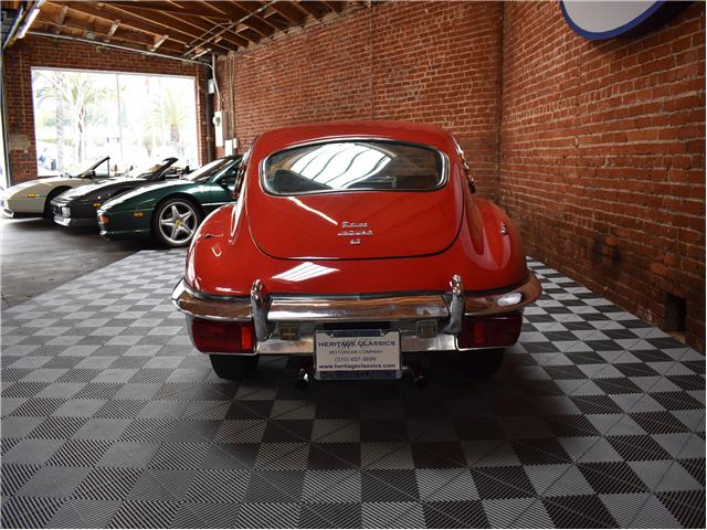 1969 Red Jaguar XK Coupe
