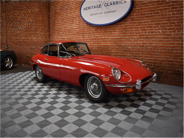 1969 Red Jaguar XK Coupe