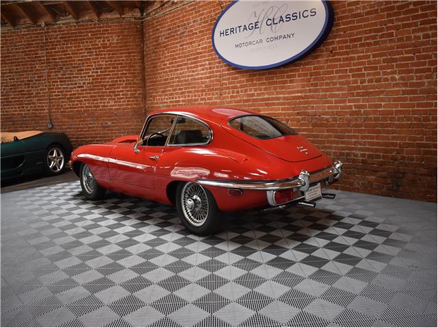 1969 Red Jaguar XK Coupe