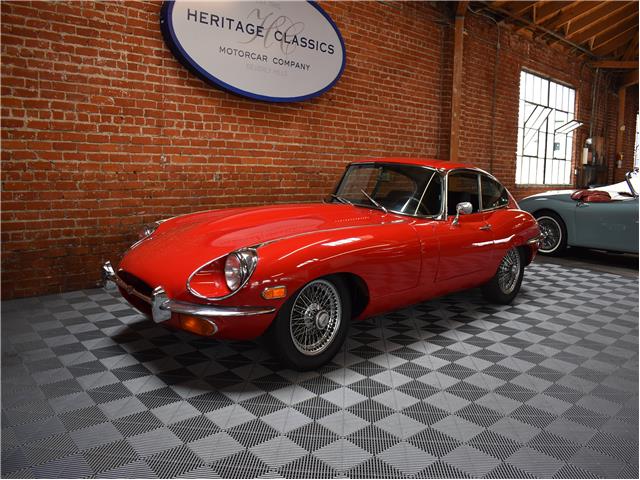 1969 Red Jaguar XK Coupe