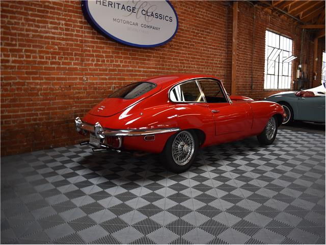 1969 Red Jaguar XK Coupe