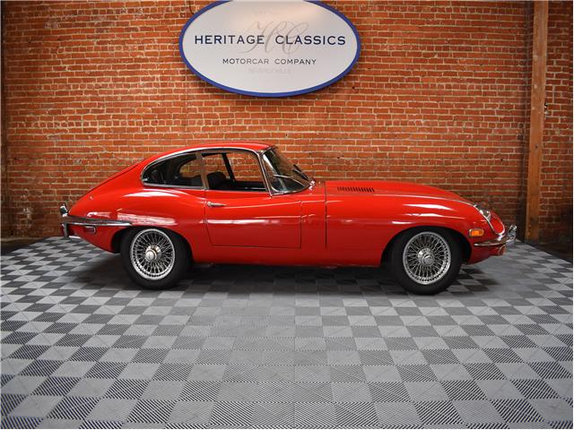 1969 Red Jaguar XK Coupe