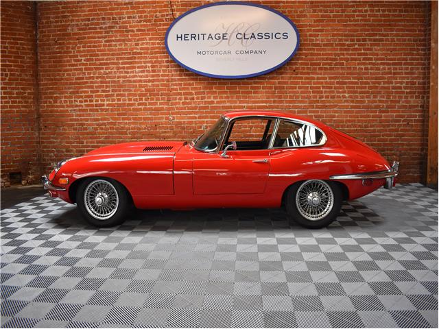 1969 Red Jaguar XK Coupe