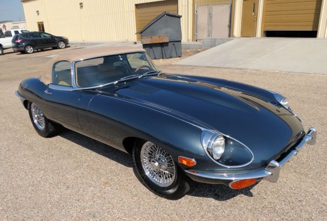 1969 Opalescent Dark Blue Jaguar E-Type