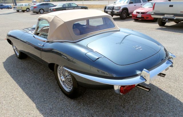 1969 Opalescent Dark Blue Jaguar E-Type