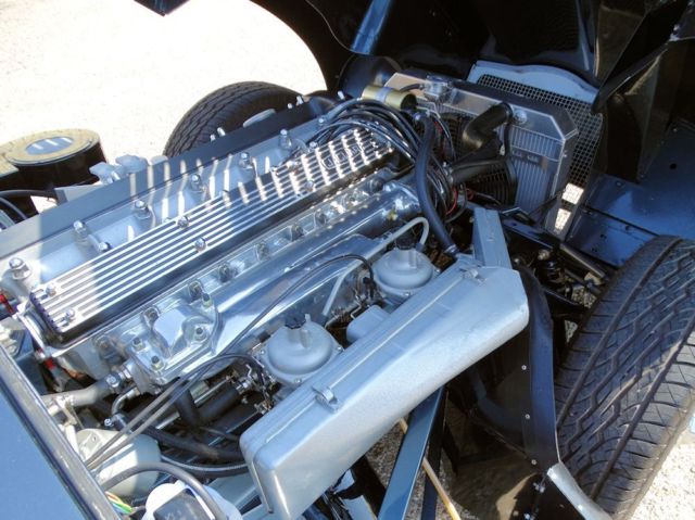 1969 Opalescent Dark Blue Jaguar E-Type