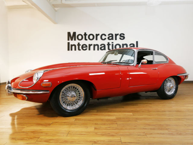 1969 Red Jaguar E-Type Coupe