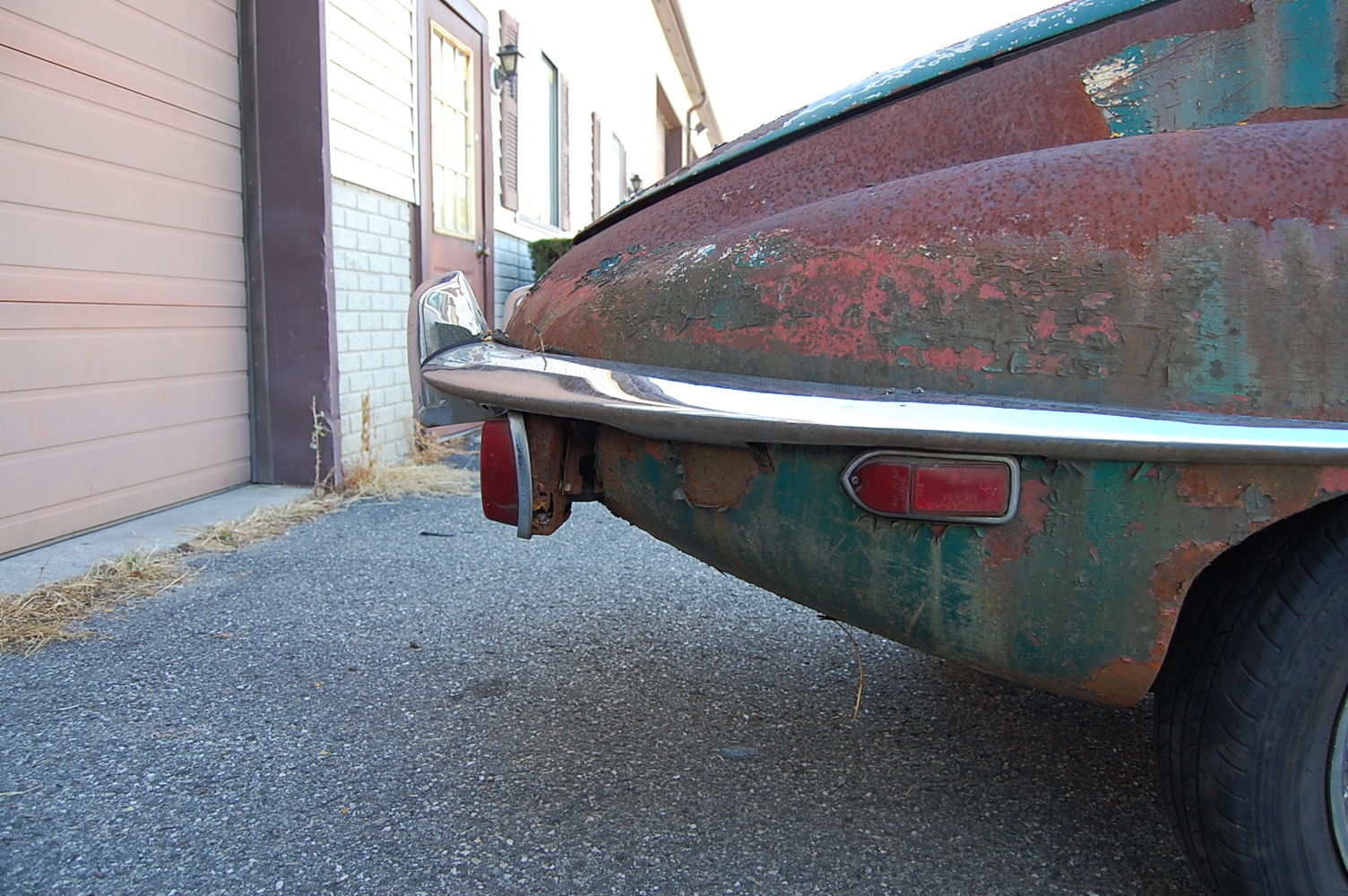 1969 Green Jaguar E-Type Coupe