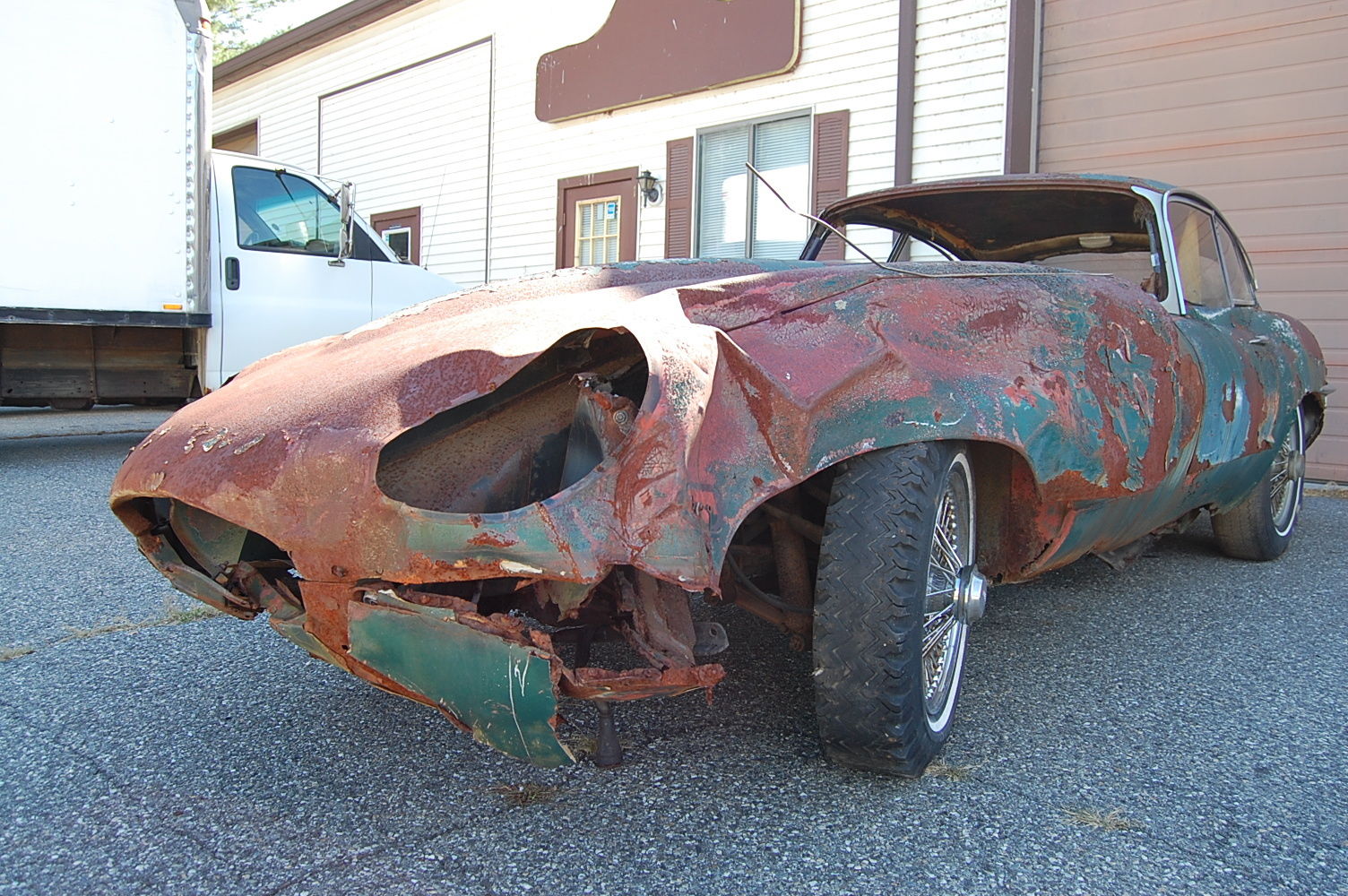 1969 Green Jaguar E-Type Coupe