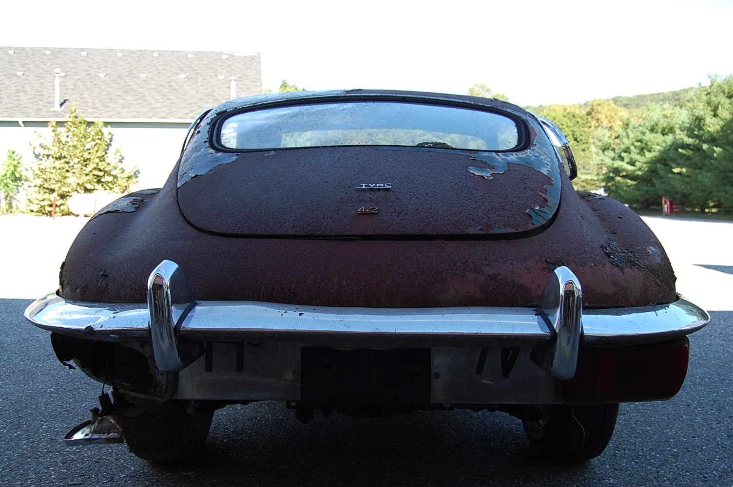 1969 Green Jaguar E-Type Coupe