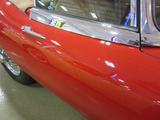 1969 Red Jaguar E-Type Convertible