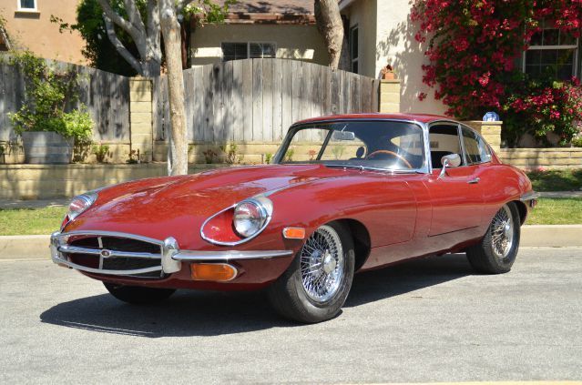 1969 Burgundy Jaguar E-Type