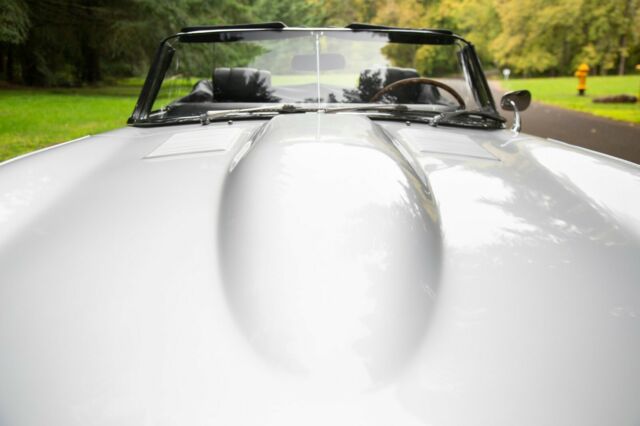1969 Silver Jaguar E-Type Coupe