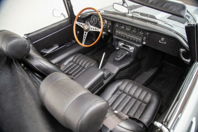 1969 Silver Jaguar E-Type Coupe