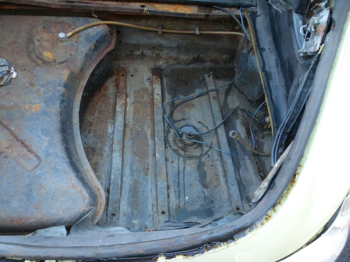 1969 Yellow Jaguar XK Coupe