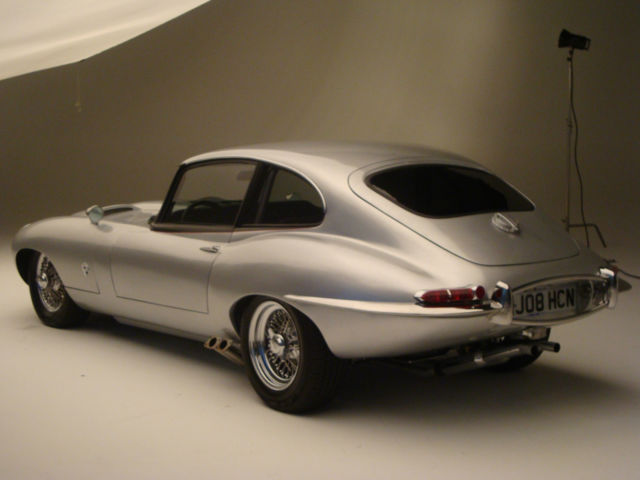 1969 Silver Jaguar E-Type Coupe