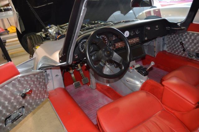 1969 Silver Jaguar E-Type Coupe