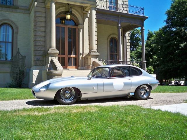1969 Silver Jaguar E-Type Coupe