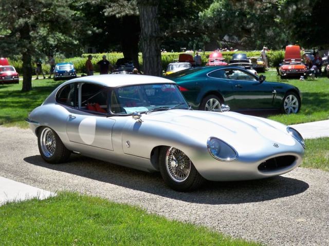 1969 Silver Jaguar E-Type Coupe
