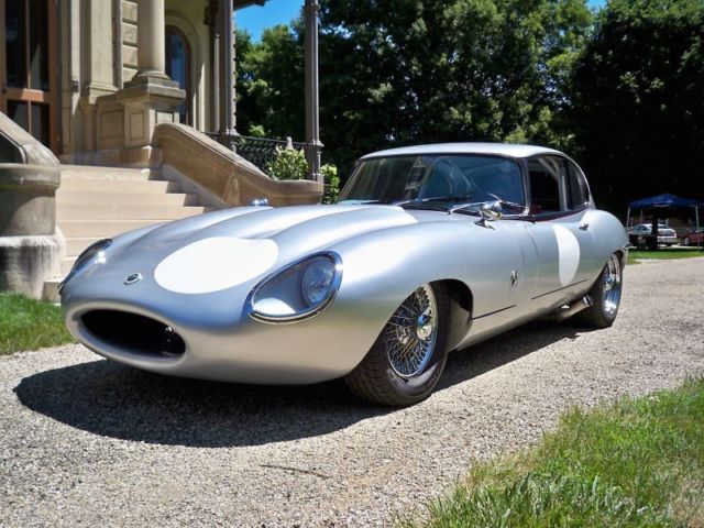 1969 Silver Jaguar E-Type Coupe