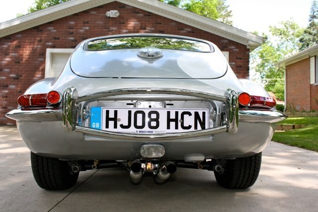 1969 Silver Jaguar E-Type Coupe